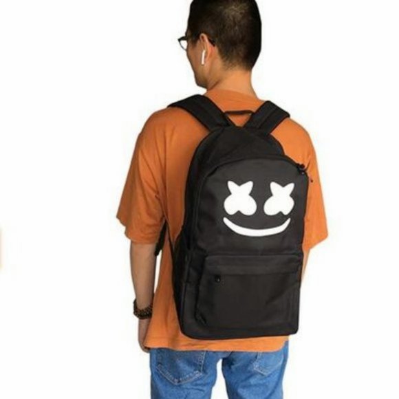 Smile glow-in-the-dark backpack DJ bracelet fashio - Picture 6 of 7